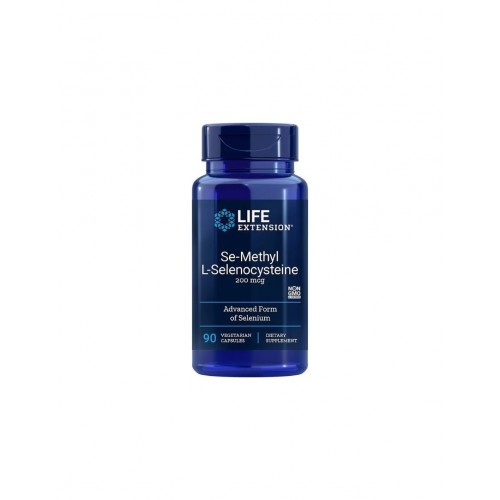 LIFE EXTENSION / SE-METHUL L-SELENOCYSTEINE / СЕЛЕН (СЕ-МЕТИЛ Л-СЕЛЕНОЦИСТЕИН) 200МГ КАПС. X90