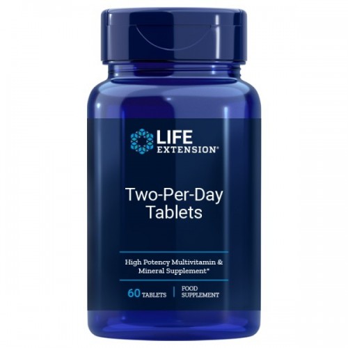 LIFE EXTENSION / TWO-PER-DAY / МУЛТИВИТАМИНИ ТАБЛ. X60