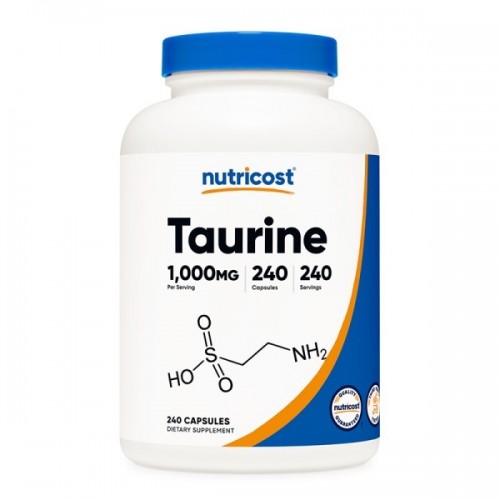 NUTRICOST TAURINE / ТАУРИН 1000МГ КАПС. X240