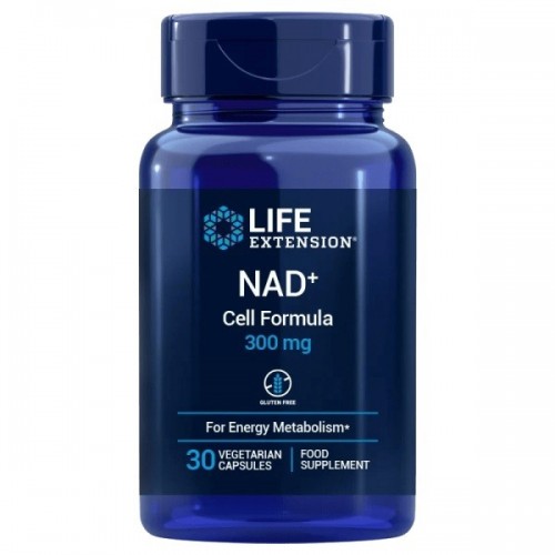 LIFE EXTENSION / NAD + CELL FORMULA / НИКОТИНАМИД РИБОЗИД 300МГ КАПС. X30