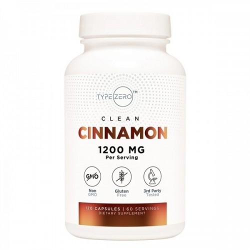 NUTRICOST TYPE ZERO CLEAN CINNAMON / ЦЕЙЛОНСКА КАНЕЛА (ORGANIC) КАПС. X120 NUTRICOST TYPE ZERO CLEAN CINNAMON / ЦЕЙЛОНСКА КАНЕЛА (ORGANIC) КАПС. X120