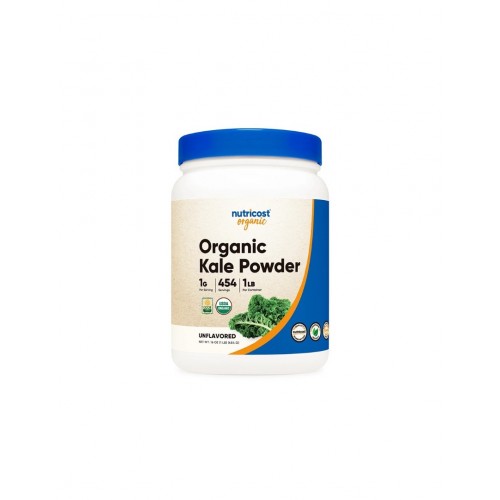 NUTRICOST ORGANIC KALE POWDER / КЕЙЛ ОРГАНИК 454ГР ПРАХ NUTRICOST ORGANIC KALE POWDER / КЕЙЛ ОРГАНИК 454ГР ПРАХ