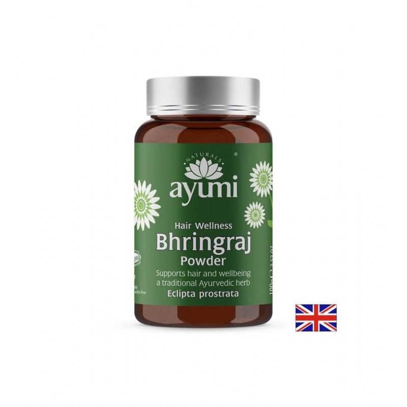 AYUMI BHRINGRAJ POWDER / БРИНГАРАДЖ НА ПРАХ СРЕЩУ ПОСИВЯВАНЕ НА КОСАТА 100 ГР