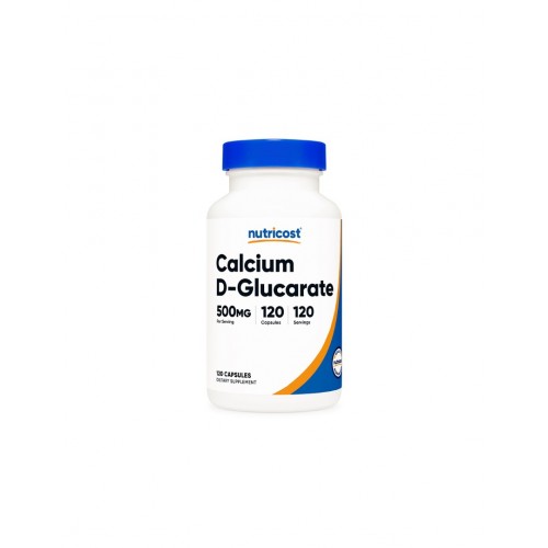NUTRICOST CALCIUM D-GLUCARATE / КАЛЦИЕВ Д-ГЛЮКАРАТ КАПС. Х120 NUTRICOST CALCIUM D-GLUCARATE / КАЛЦИЕВ Д-ГЛЮКАРАТ КАПС. Х120