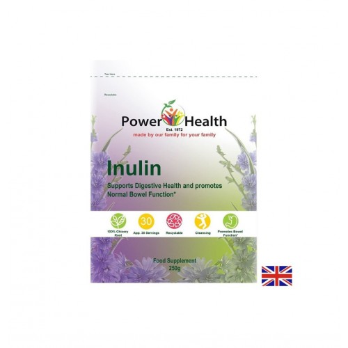 POWER HEALTH INULIN POWDER / ДОБРО ХРАНОСМИЛАНЕ ИНУЛИН ПРАХ 250 ГР POWER HEALTH INULIN POWDER / ДОБРО ХРАНОСМИЛАНЕ ИНУЛИН ПРАХ 250 ГР