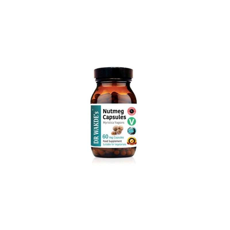 DR. WAKDE'S NUTMEG SEED / ИНДИЙСКО ОРЕХЧЕ КАПС. Х60
