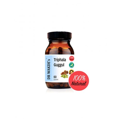 DR. WAKDE'S TRIPHALA GUGGUL / ТРИФАЛА ГУГУЛ КАПС. Х60 DR. WAKDE'S TRIPHALA GUGGUL / ТРИФАЛА ГУГУЛ КАПС. Х60