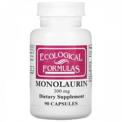 ECOLOGICAL FORMULAS / MONOLAURINE / МОНОЛАУРИН 300МГ КАПС. X90