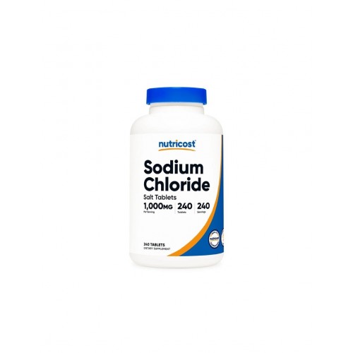 NUTRICOST SODIUM CHLORIDE / НАТРИЕВ ХЛОРИД ТАБЛ. Х240