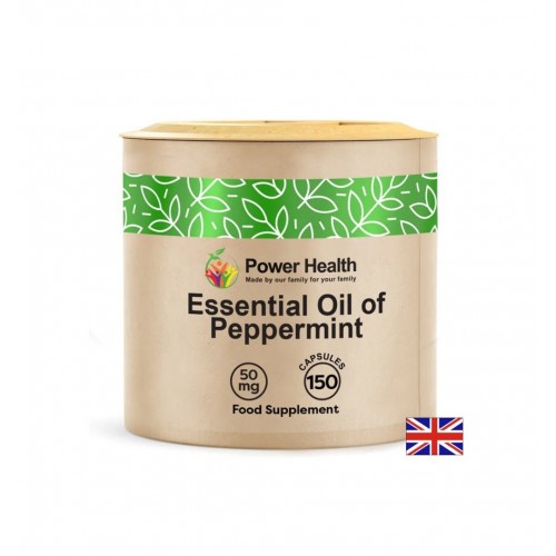 POWER HEALTH ESSENTIAL OIL OF PEPPERMINT / ЕТЕРИЧНО МАСЛО ОТ МЕНТА ЗА СТОМАШЕН КОМФОРТ И ДОБРО ХРАНОСМИЛАНЕ КАПС. Х 150 POWER HEALTH ESSENTIAL OIL OF PEPPERMINT / ЕТЕРИЧНО МАСЛО ОТ МЕНТА ЗА СТОМАШЕН КОМФОРТ И ДОБРО ХРАНОСМИЛАНЕ КАПС. Х 150