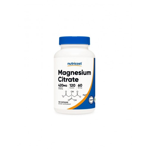 NUTRICOST MAGNESIUM CITRATE / МАГНЕЗИЙ (ЦИТРАТ) КАПС. Х120