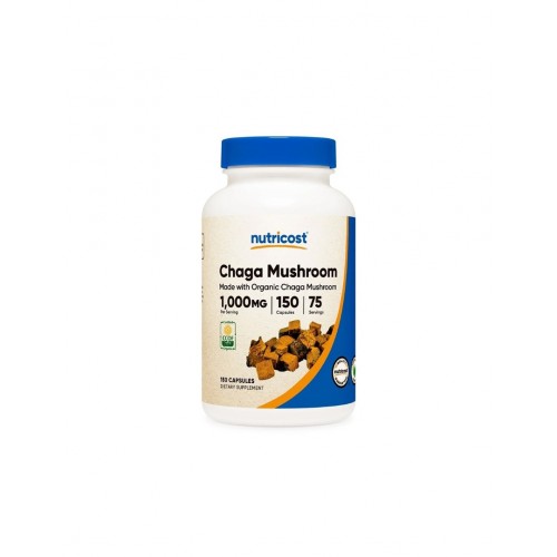 NUTRICOST CHAGA MUSHROOM / ЧАГА КАПС. Х150 NUTRICOST CHAGA MUSHROOM / ЧАГА КАПС. Х150