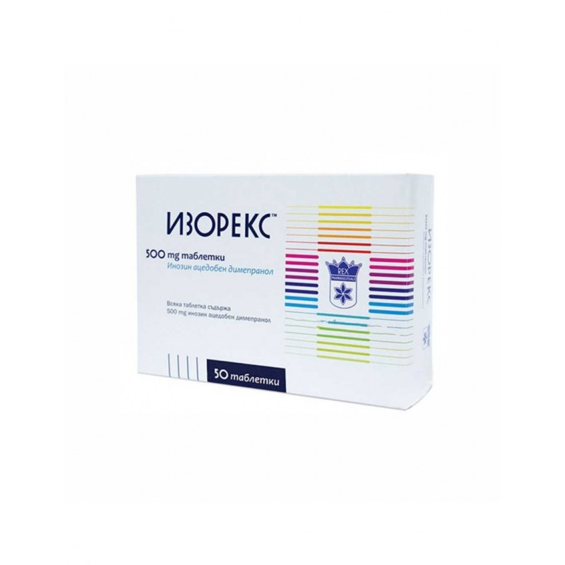 ABC FARMACEUTICI IZOREX / ИЗОРЕКС 500МГ ТАБЛ. Х50 ABC FARMACEUTICI IZOREX / ИЗОРЕКС 500МГ ТАБЛ. Х50