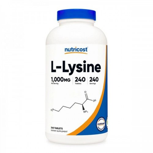 NUTRICOST L-LYSINE / Л-ЛИЗИН 1000МГ ТАБЛ. Х240