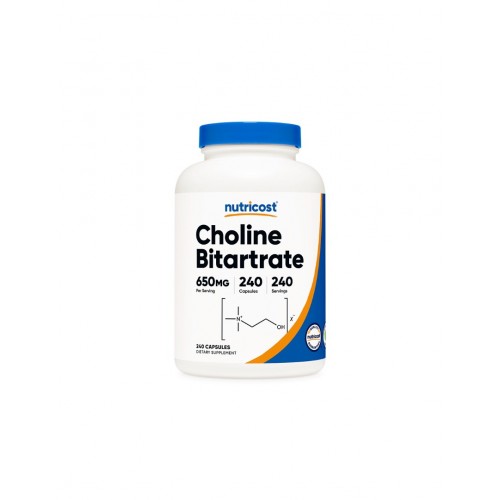 NUTRICOST CHOLINE BITARTRATE / ХОЛИН БИТАРТРАТ КАПС. Х240