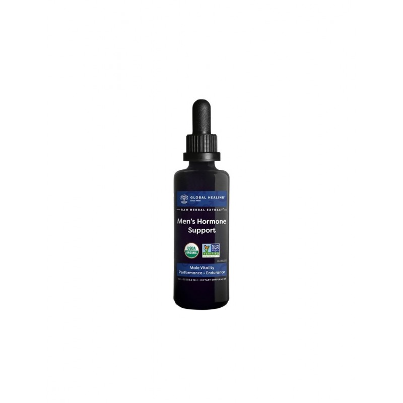 GLOBAL HEALING RAW HERBAL EXTRACT MEN'S HORMONE SUPPORT / ХОРМОНАЛНА ПОДКРЕПА ЗА МЪЖЕ КАПКИ 59.2МЛ GLOBAL HEALING RAW HERBAL EXTRACT MEN'S HORMONE SUPPORT / ХОРМОНАЛНА ПОДКРЕПА ЗА МЪЖЕ КАПКИ 59.2МЛ