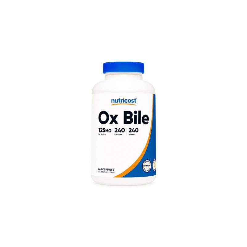 NUTRICOST OX BILE / ВОЛСКА ЖЛЪЧКА КАПС. Х240 NUTRICOST OX BILE / ВОЛСКА ЖЛЪЧКА КАПС. Х240
