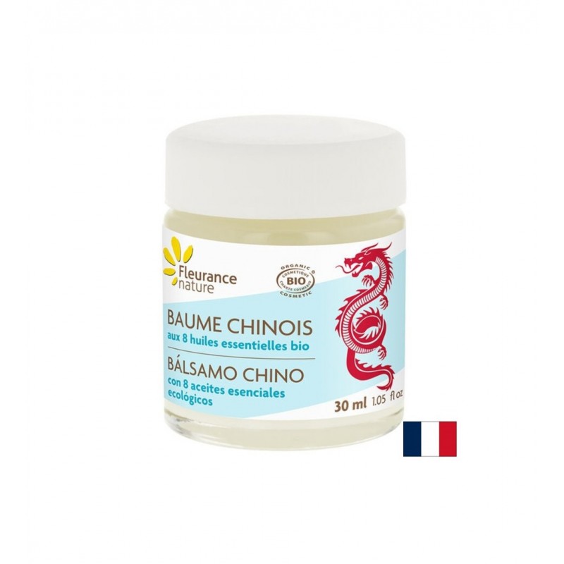 FLEURANCE NATURE BAUME CHINOIS BIO AUX 8 HUILES ESSENTIELLES BIO / КИТАЙСКИ БАЛСАМ ЗА ТЯЛО С 8 ЕТЕРИЧНИ МАСЛА 30 МЛ FLEURANCE NATURE BAUME CHINOIS BIO AUX 8 HUILES ESSENTIELLES BIO / КИТАЙСКИ БАЛСАМ ЗА ТЯЛО С 8 ЕТЕРИЧНИ МАСЛА 30 МЛ