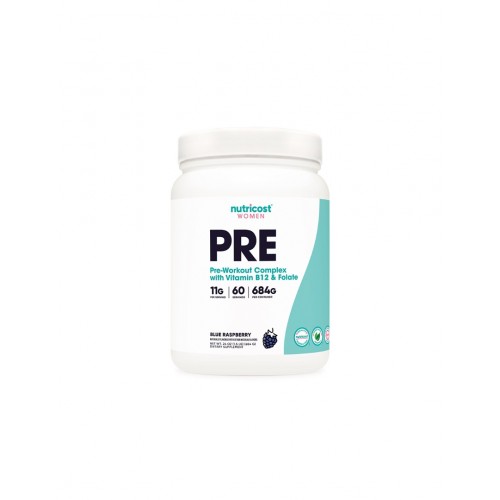 NUTRICOST PRE-WORKOUT COMPLEX + B-VITAMINS AND FOLATE FOR WOMEN / КОМПЛЕКСНА ФИТНЕС ФОРМУЛА ЗА ЖЕНИ 684ГР ПРАХ NUTRICOST PRE-WORKOUT COMPLEX + B-VITAMINS AND FOLATE FOR WOMEN / КОМПЛЕКСНА ФИТНЕС ФОРМУЛА ЗА ЖЕНИ 684ГР ПРАХ