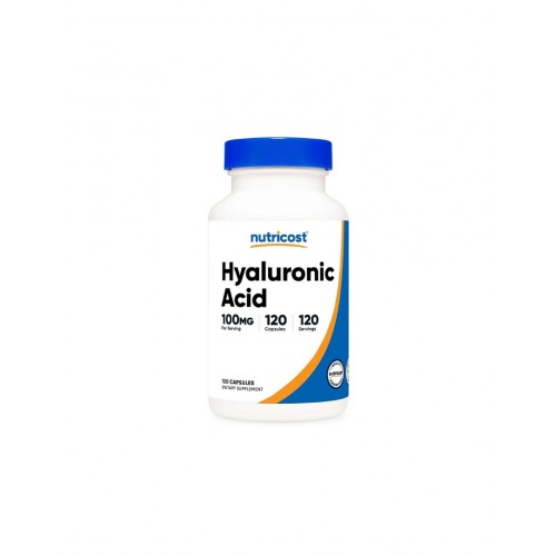 NUTRICOST HYALURONIC ACID / ХИАЛУРОНОВА КИСЕЛИНА 100МГ КАПС. Х120