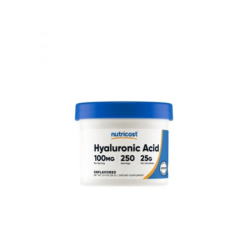 NUTRICOST HYALURONIC ACID / ХИАЛУРОНОВА КИСЕЛИНА 25ГР ПРАХ