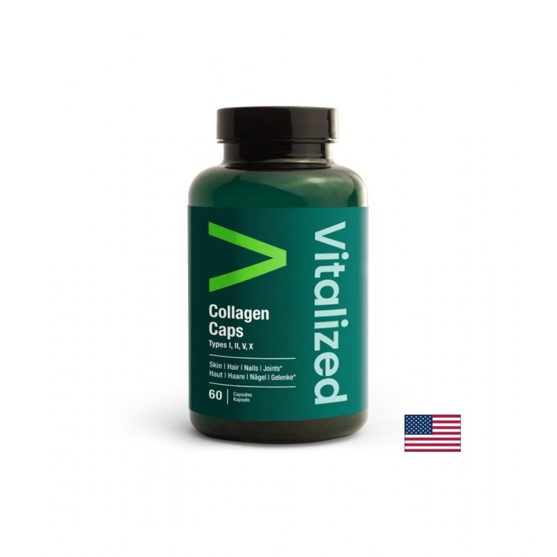 VITALIZED COLLAGEN / КРАСИВА КОЖА - ЗДРАВИ СТАВИ МОРСКИ КОЛАГЕН + ЯЙЧЕНА МЕМБРАНА, ЯЙЧЕНИ ЧЕРУПКИ, ВИТАМИН С И ЦИНК КАПС. X 60 VITALIZED COLLAGEN / КРАСИВА КОЖА - ЗДРАВИ СТАВИ МОРСКИ КОЛАГЕН + ЯЙЧЕНА МЕМБРАНА, ЯЙЧЕНИ ЧЕРУПКИ, ВИТАМИН С И ЦИНК КАПС. X 60