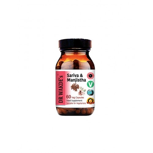 DR. WAKDE'S SARIVA AND MANJISTHTA / САРИВА И МАНДЖИСТА КАПС. Х60 DR. WAKDE'S SARIVA AND MANJISTHTA / САРИВА И МАНДЖИСТА КАПС. Х60