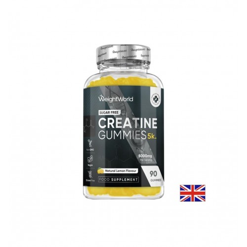 WEIGHT WOLRD CREATINE GUMMIES 5K. / КРЕАТИН (МОНОХИДРАТ) МУСКУЛНА СИЛА И БЪРЗО ВЪЗСТАНОВЯВАНЕ, 1666 МГ ЖЕЛИРАНИ ТАБЛ. ВКУС ЛИМОН X 90 WEIGHT WOLRD CREATINE GUMMIES 5K. / КРЕАТИН (МОНОХИДРАТ) МУСКУЛНА СИЛА И БЪРЗО ВЪЗСТАНОВЯВАНЕ, 1666 МГ ЖЕЛИРАНИ ТАБЛ. ВКУС ЛИМОН X 90