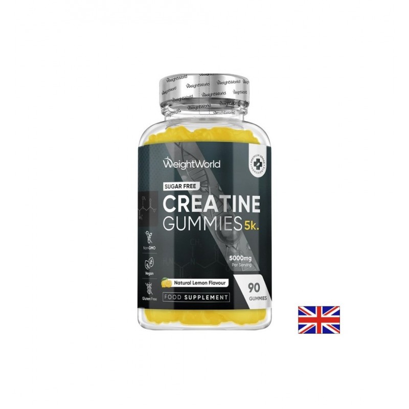 WEIGHT WOLRD CREATINE GUMMIES 5K. / КРЕАТИН (МОНОХИДРАТ) МУСКУЛНА СИЛА И БЪРЗО ВЪЗСТАНОВЯВАНЕ, 1666 МГ ЖЕЛИРАНИ ТАБЛ. ВКУС ЛИМОН X 90 WEIGHT WOLRD CREATINE GUMMIES 5K. / КРЕАТИН (МОНОХИДРАТ) МУСКУЛНА СИЛА И БЪРЗО ВЪЗСТАНОВЯВАНЕ, 1666 МГ ЖЕЛИРАНИ ТАБЛ. ВКУС ЛИМОН X 90