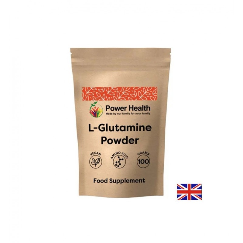 POWER HEALTH L-GLUTAMINE POWDER / Л-ГЛУТАМИН МУСКУЛНО ВЪЗСТАНОВЯВАНЕ И ИМУННА ПОДКРЕПА 5000 МГ ПРАХ 100 ГР POWER HEALTH L-GLUTAMINE POWDER / Л-ГЛУТАМИН МУСКУЛНО ВЪЗСТАНОВЯВАНЕ И ИМУННА ПОДКРЕПА 5000 МГ ПРАХ 100 ГР