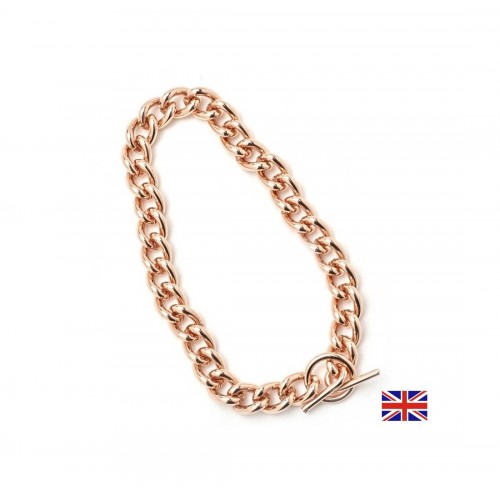 POWER HEALTH LIGHT 7.5 COPPER CHAIN LINK BRACELET MEDIUM / ЛЕКА МЕДНА ГРИВНА ТИП ВЕРИЖКА (РАЗМЕР M, 19 СМ)