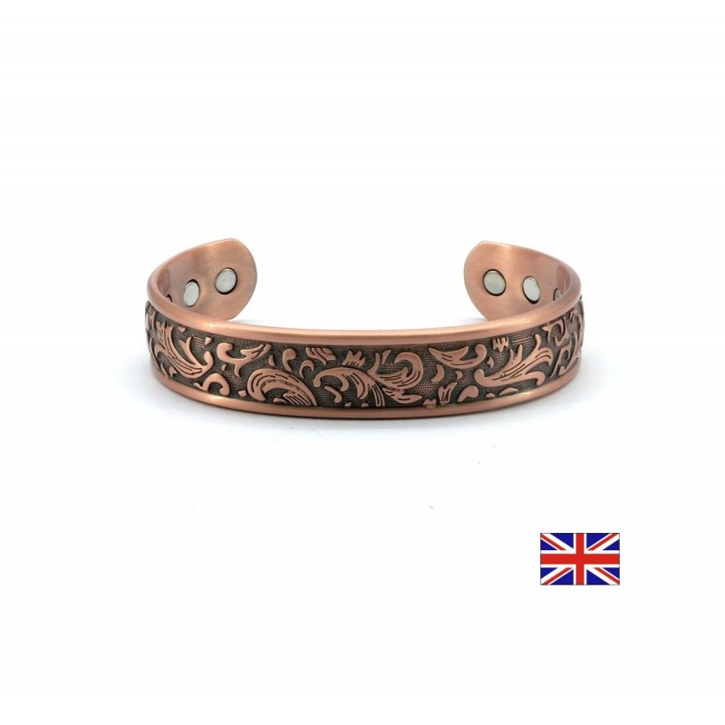 POWER HEALTH MAGNETIC BRACELET ETCHED LEAF DESIGN / МАГНИТНА ГРИВНА РЕЛЕФЕН ЛИСТ СПОКОЙСТВИЕ И ПРИРОДЕН БАЛАНС ( РАЗМЕР M, 16.5 СМ. ) 1 БР POWER HEALTH MAGNETIC BRACELET ETCHED LEAF DESIGN / МАГНИТНА ГРИВНА РЕЛЕФЕН ЛИСТ СПОКОЙСТВИЕ И ПРИРОДЕН БАЛАНС ( РАЗМЕР M, 16.5 СМ. ) 1 БР