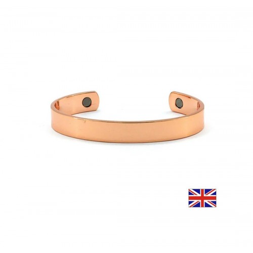 POWER HEALTH MAGNETIC BRACELET HEAVY GAUGE COPPER BRACELET MEDIUM / МАГНИТНА МЕДНА ГРИВНА БАЛАНС И ЖИЗНЕНОСТ ( РАЗМЕР M, 15.2 СМ. ) 1 БР