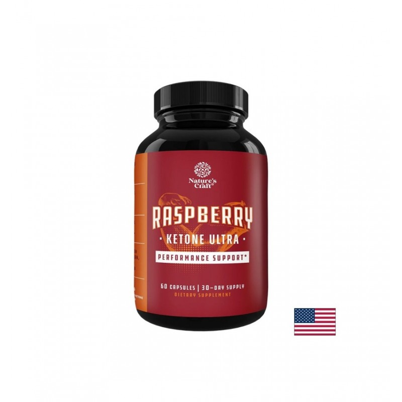 NATURE'S CRAFT RASPBERRY KETONE ULTRA / МАЛИНОВИ КЕТОНИ 100 МГ + ЗЕЛЕНО КАФЕ 400 МГ + ГАРЦИНИЯ 50 МГ КАПС. X 60 NATURE'S CRAFT RASPBERRY KETONE ULTRA / МАЛИНОВИ КЕТОНИ 100 МГ + ЗЕЛЕНО КАФЕ 400 МГ + ГАРЦИНИЯ 50 МГ КАПС. X 60