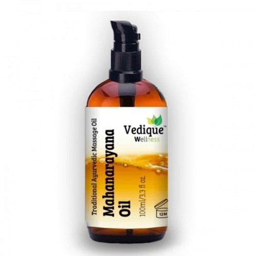 DR. WAKDE'S MASSAGE OIL MAHANARAYNA / МАСАЖНО ОЛИО С НАД 50 БИЛКИ И СУСАМОВО МАСЛО 100МЛ