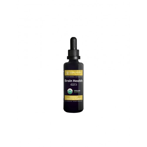 GLOBAL HEALING RAW HERBAL EXTRACT BRAIN HEALTH / МОЗЪЧНО ЗДРАВЕ КАПКИ 59.2МЛ