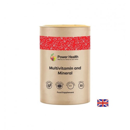 POWER HEALTH MULTIVITAMIN MINERALS / МУЛТИВИТАМИНИ И МИНЕРАЛИ ТАБЛ. Х 30