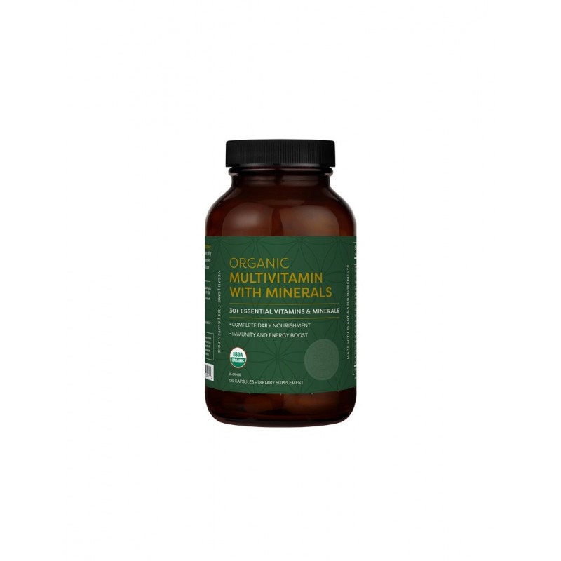 GLOBAL HEALING ORGANIC MULTIVITAMIN + MINERALS / МУЛТИВИТАМИНИ И МИНЕРАЛИ ЗА ВЕГАНИ КАПС. Х120