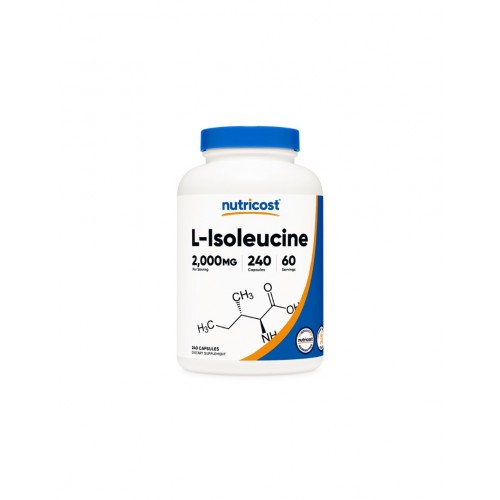 NUTRICOST L-ISOLEUCINE / Л-ИЗОЛЕВЦИН КАПС. Х240