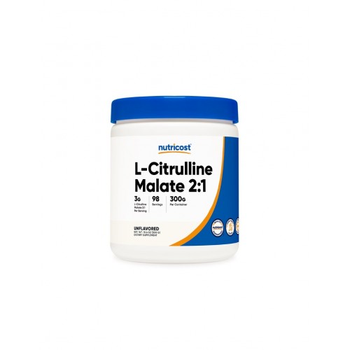 NUTRICOST L-CITRULINE MALATE / Л-ЦИТРУЛИН МАЛАТ 300ГР ПРАХ