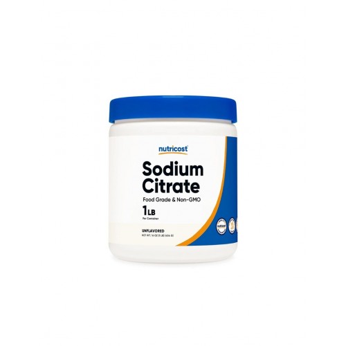 NUTRICOST SODIUM CITRATE POWDER / НАТРИЕВ ЦИТРАТ 454ГР ПРАХ