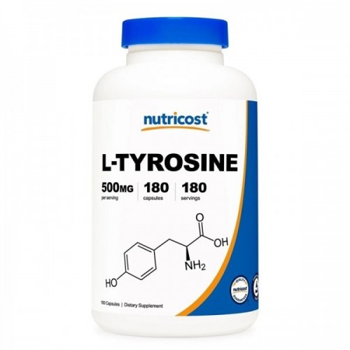 NUTRICOST L-TYROSINE / Л-ТИРОЗИН 500МГ КАПС. Х180