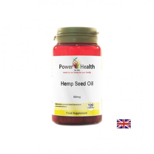 POWER HEALTH HEMP SEED OIL / ПАМЕТ И КОНЦЕНТРАЦИЯ КОНОПЕНО МАСЛО 300 МГ КАПС. Х 120 POWER HEALTH HEMP SEED OIL / ПАМЕТ И КОНЦЕНТРАЦИЯ КОНОПЕНО МАСЛО 300 МГ КАПС. Х 120