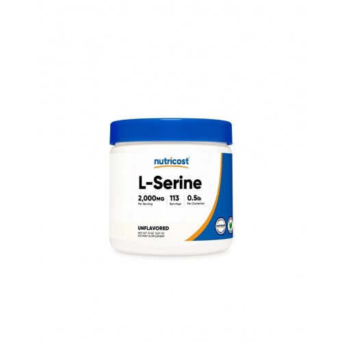 NUTRICOST L-SERINE / Л-СЕРИН 227ГР ПРАХ