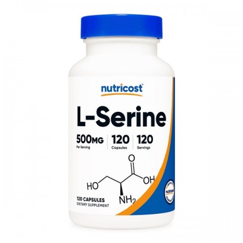 NUTRICOST L-SERINE / Л-СЕРИН 500МГ КАПС. Х120