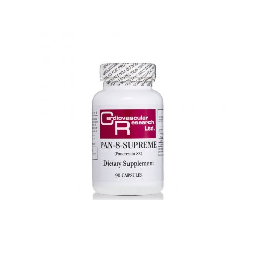ECOLOGICAL FORMULAS / PAN-8-SUPREME / ЕНЗИМЕН КОМПЛЕКС КАПС. X90