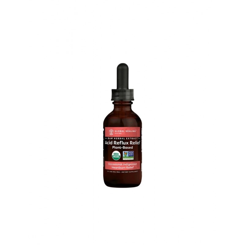 GLOBAL HEALING RAW HERBAL EXTRACT ACID REFLUX RELIEF / ПРИ СТОМАШЕН РЕФЛУКС И КИСЕЛИНИ 59.2МЛ GLOBAL HEALING RAW HERBAL EXTRACT ACID REFLUX RELIEF / ПРИ СТОМАШЕН РЕФЛУКС И КИСЕЛИНИ 59.2МЛ