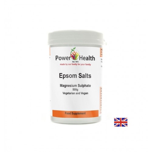 POWER HEALTH EPSOM SALTS / СТОМАШНО-ЧРЕВЕН ТРАКТ МАГНЕЗИЕВ СУЛФАТ (АНГЛИЙСКА СОЛ) ПРАХ 500 ГР POWER HEALTH EPSOM SALTS / СТОМАШНО-ЧРЕВЕН ТРАКТ МАГНЕЗИЕВ СУЛФАТ (АНГЛИЙСКА СОЛ) ПРАХ 500 ГР