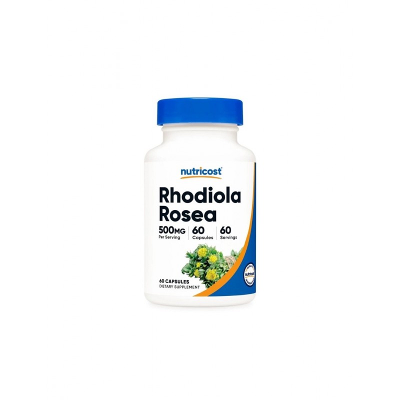 NUTRICOST RHODIOLA ROSEA / ЗЛАТЕН КОРЕН КАПС. Х60