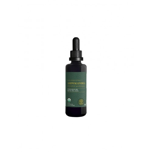 GLOBAL HEALING RAW HERBAL EXTRACT ASHWAGANDHA WITH KSM-66 / АШВАГАНДА КАПКИ 59.2МЛ
